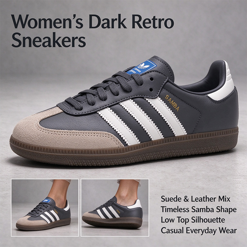 Adidas Shoes Samba - Adidas SAMBA OG W JR0913, ретро-кроссовки