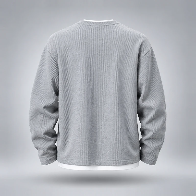 Мужская футболка с длинным рук – обзор и цена Undershirt Crew Neck