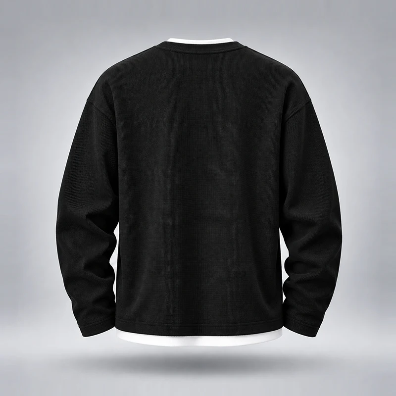 Мужская футболка с длинным рук – обзор и цена Undershirt Crew Neck